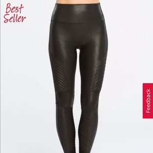 Spanx Moto Leggings M